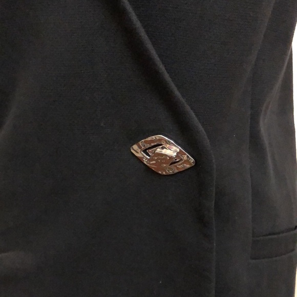 GANNI Mini Dress / Sleeveless Vest Black Cotton Sz 34 US Sz 2 New w Tags! Lined - Picture 6 of 9